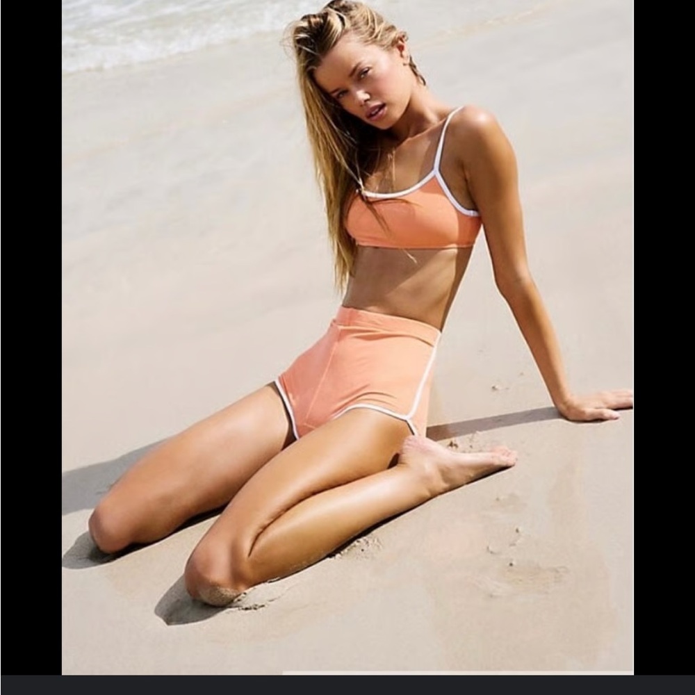 FP Movement Gnash Toweling Shorts Peach XL MSRP $110 NWT - Picture 4 of 10